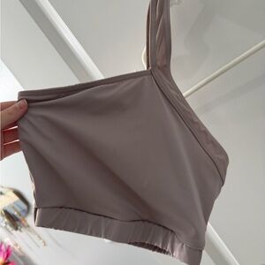 Asymmetrical one shoulder top